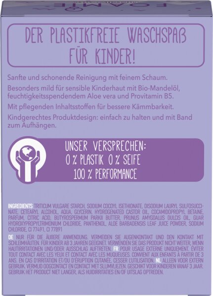 Foamie 2in1 Festes Shampoo & Duschgel Kids pink Festes Duschgel