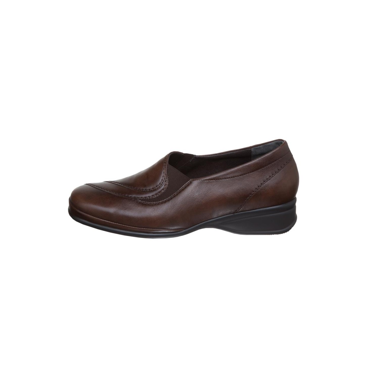 SEMLER Klassische Slipper braun Ria