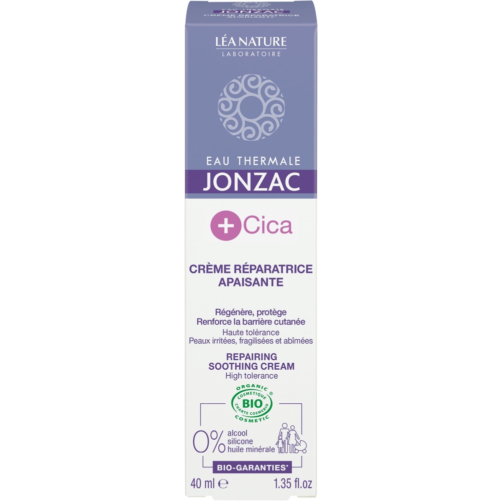eau thermale jonzac Crème réparatrice apaisante Crème