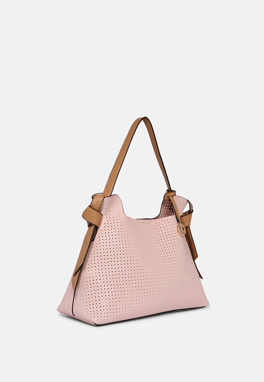 L. CREDI Handtaschen silber Ivett
