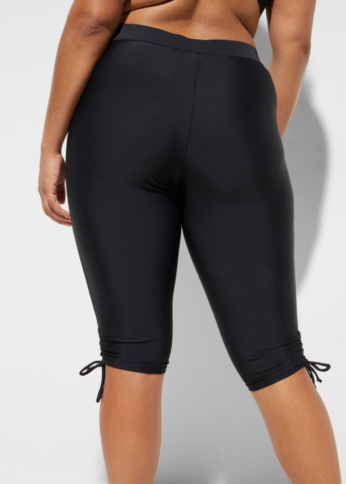 Badecaprihose aus recyceltem Polyamid