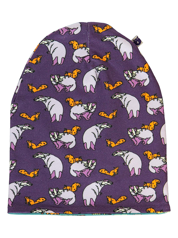 Småfolk Wendemütze in Lila/ Bunt günstig kaufen