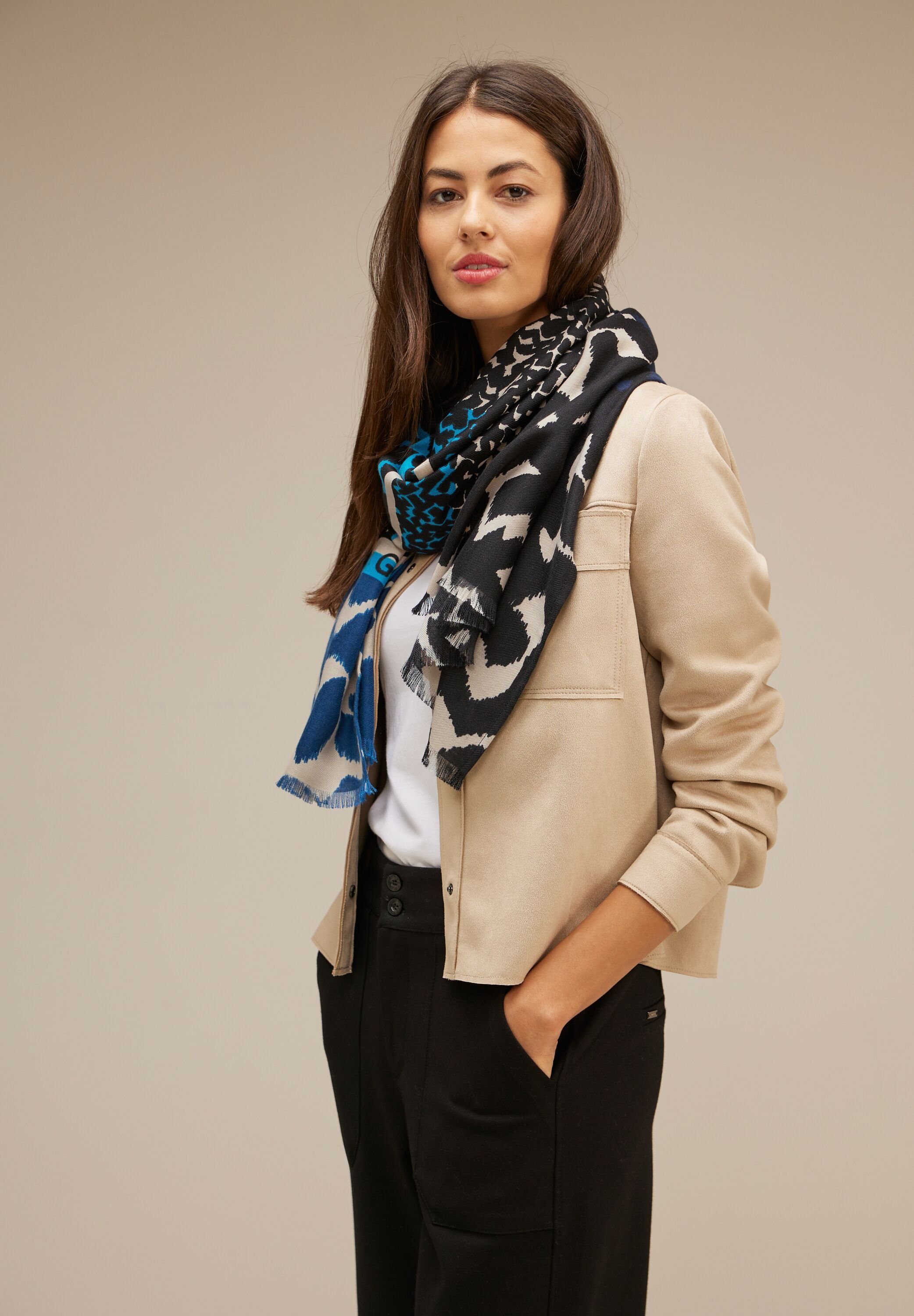 STREET ONE Halstuch, im Multicolour Look