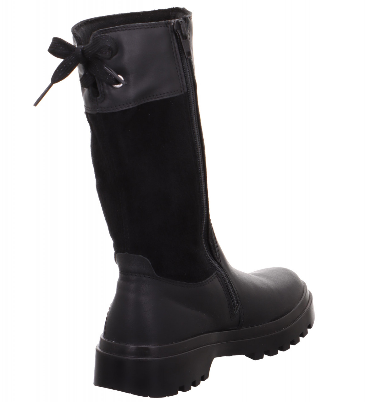 ABBY - SchwarzStiefel mit Reißverschluss