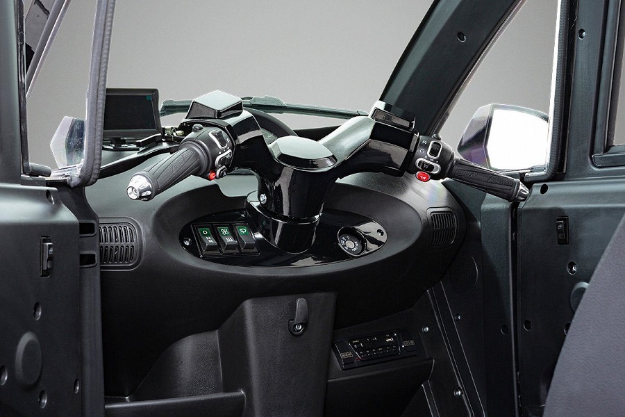 Econelo Elektro Kabinenroller Nelo 3.1  45 km/h schwarz