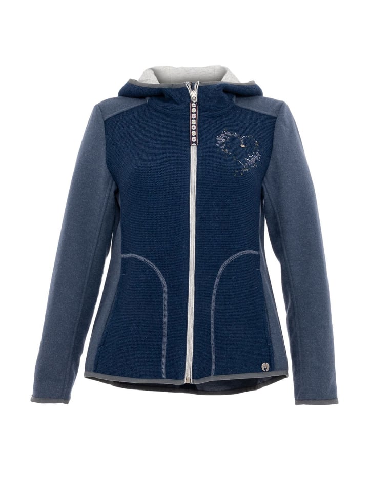 Spieth & Wensky Jacke BINZ in blau-grau günstig kaufen