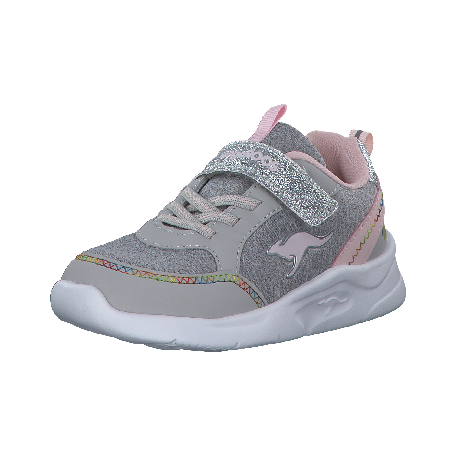 KangaROOS K-NY Chip EV 00034, Sportliche Slipper, Kinder, Grau