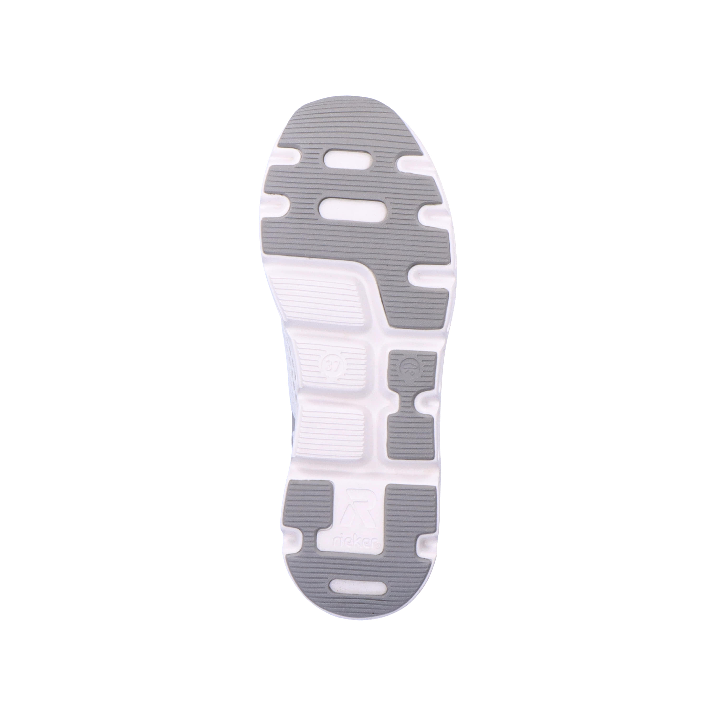 Rieker Damen Sneaker Low frost white