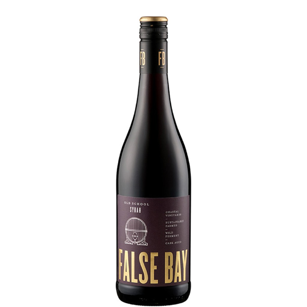 2019 False Bay Old School Syrah trocken