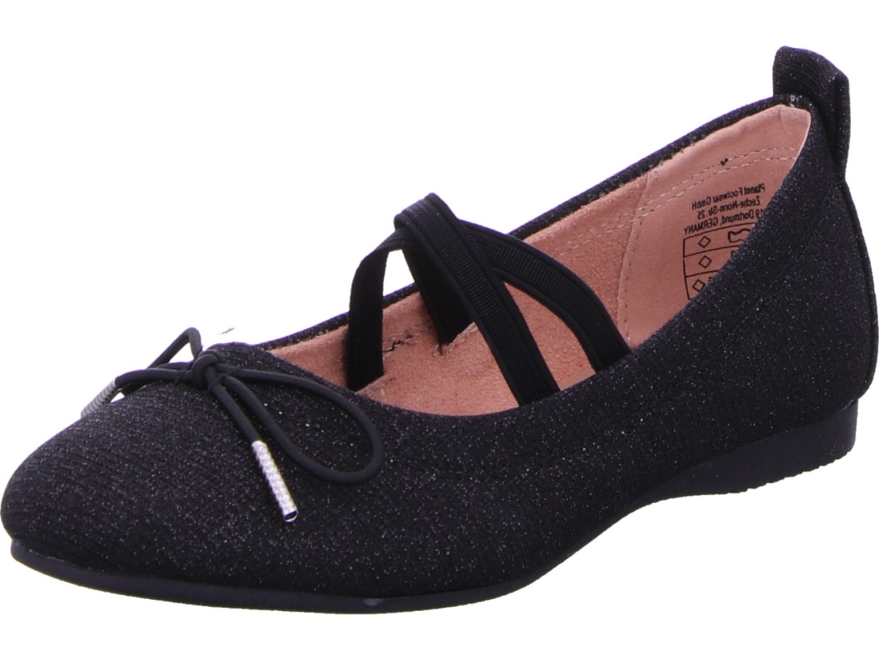 JANE KLAIN Ballerinas schwarz