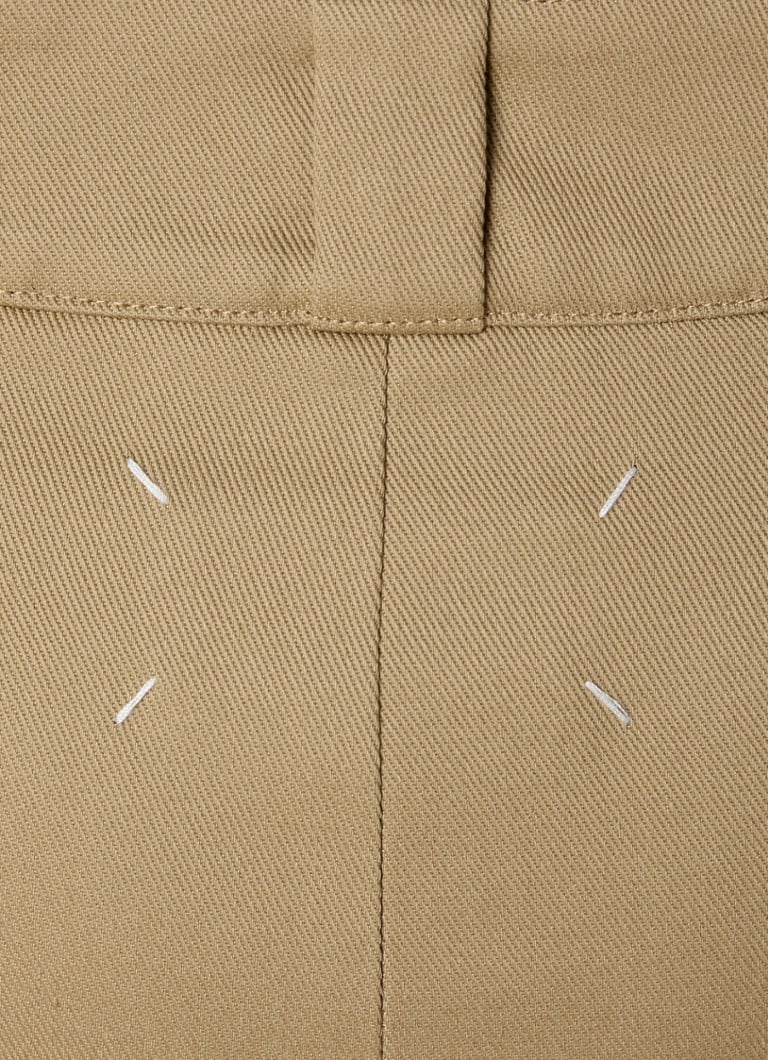 Maison Margiela Midi-Bleistiftrock mit Seitentaschen