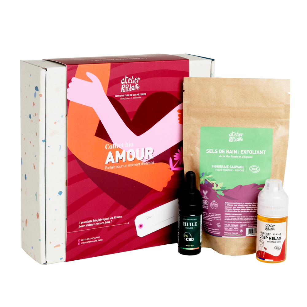atelier populaire Coffret bio Amour Coffret