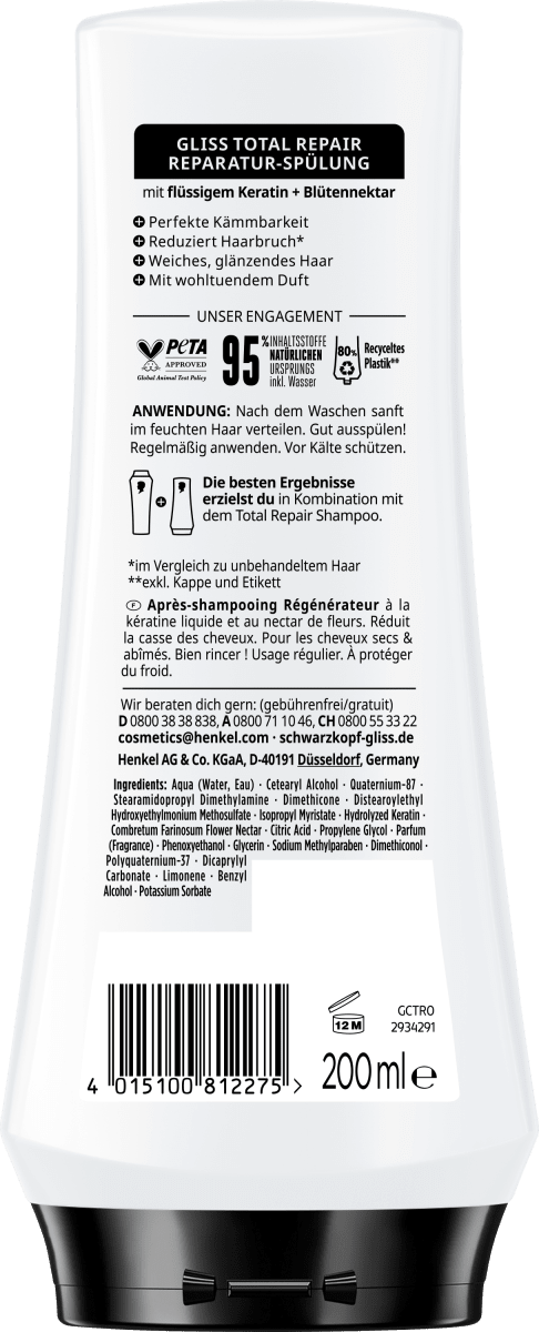 Conditioner Total Repair, 200 ml