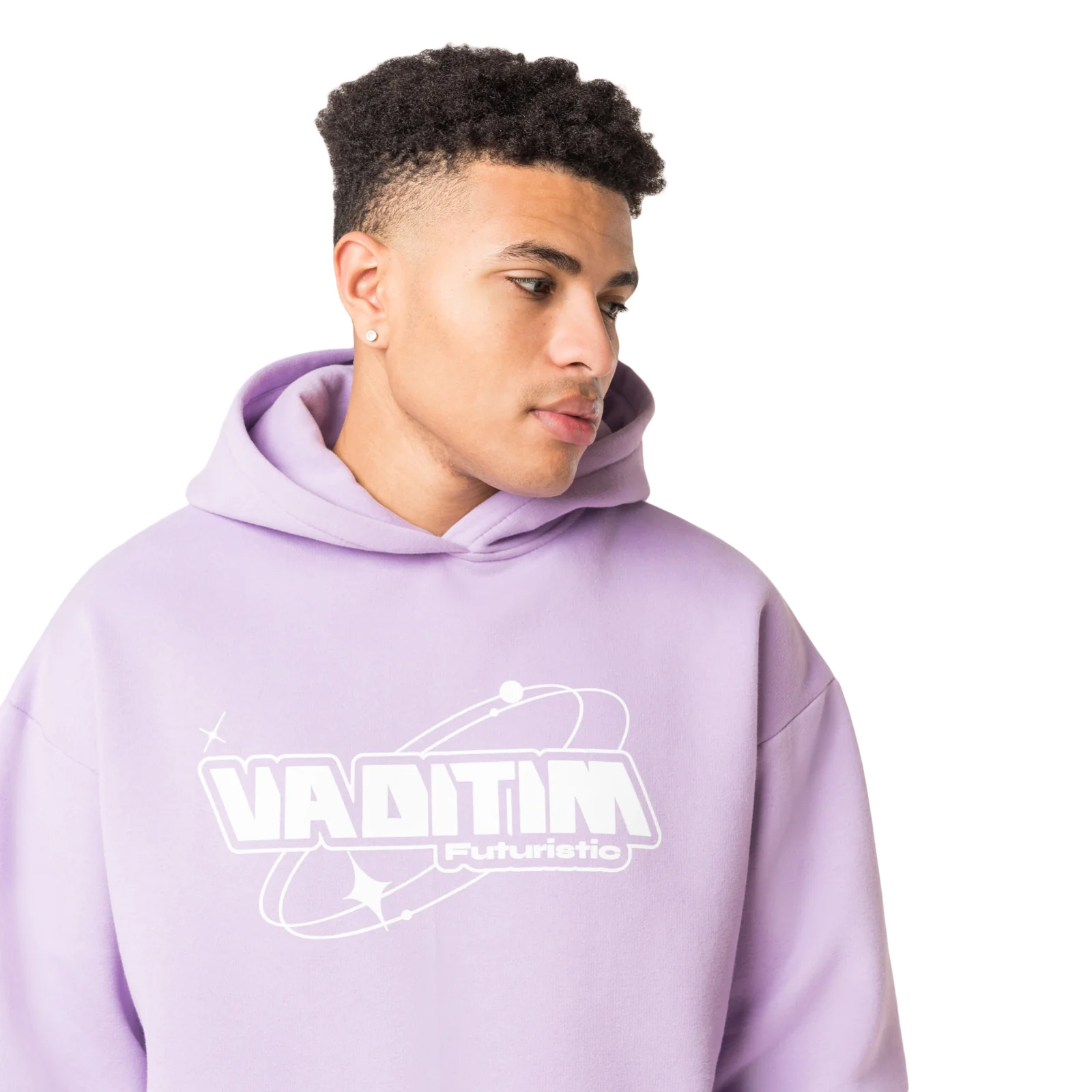 PURPLE VADITIM FUTURISTIC HOODIE