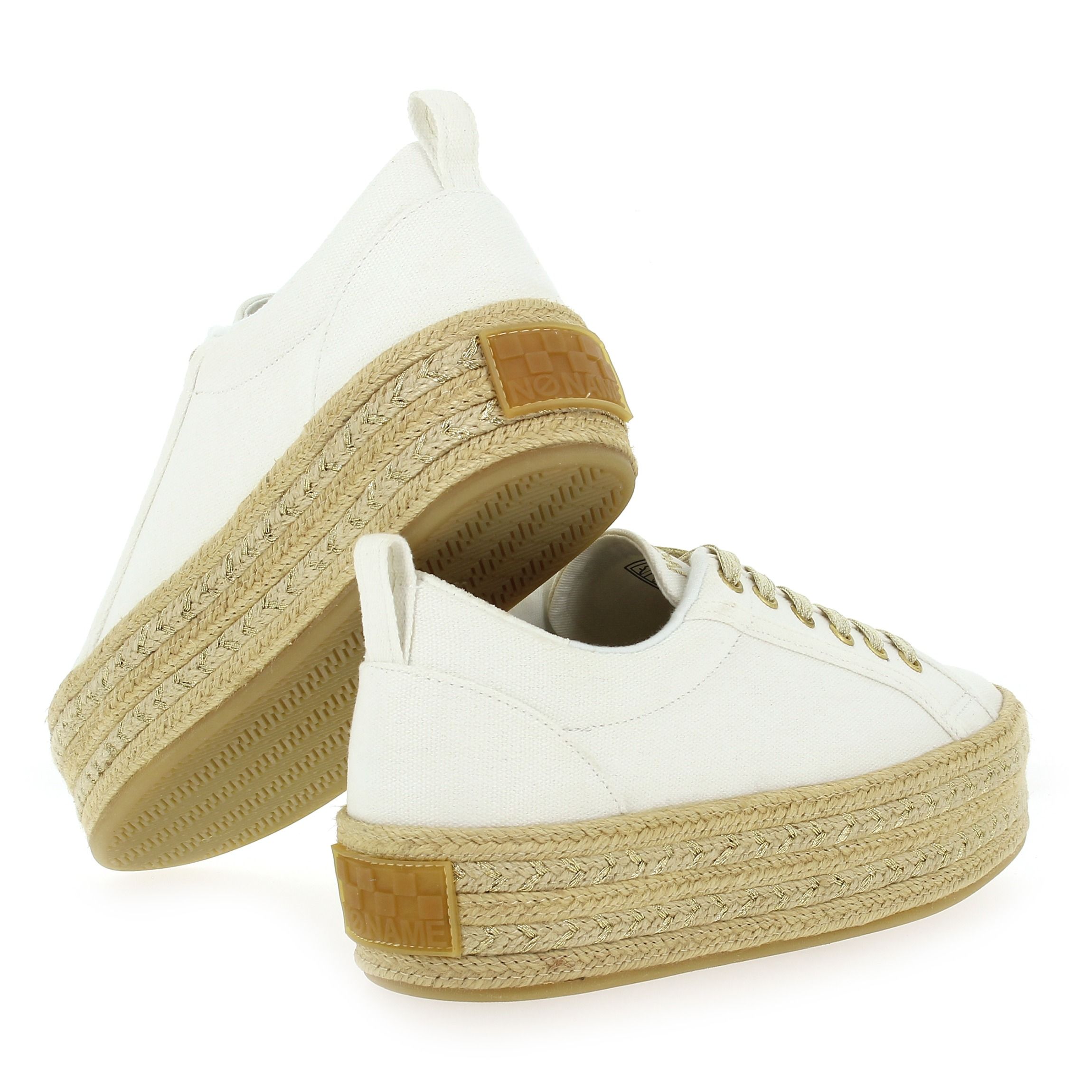 No Name  SORA SNEAKER W - Blanc Beige