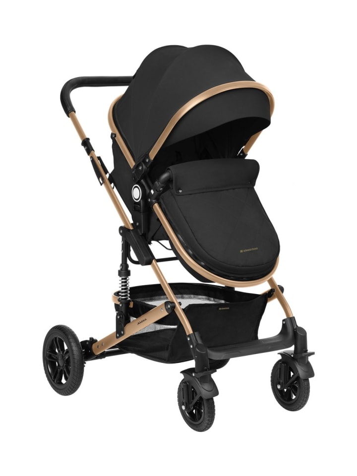 Kikkaboo Kinderwagen 3 in 1 Amaia in schwarz günstig kaufen onesize