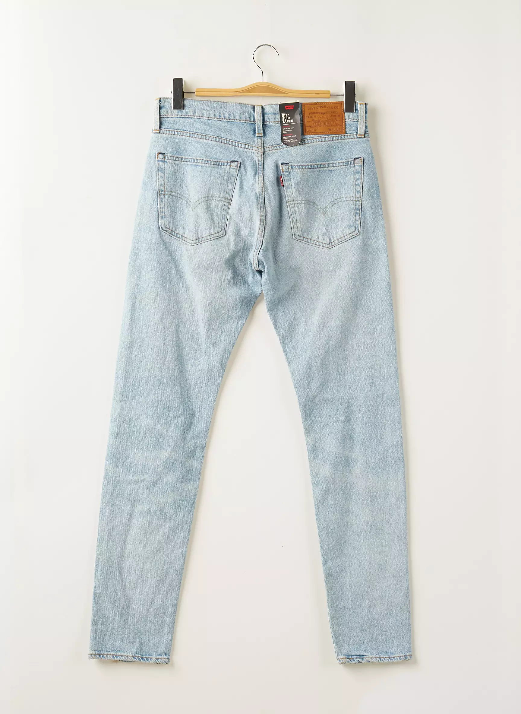 Levis Jeans Coupe Slim Homme couleur bleu