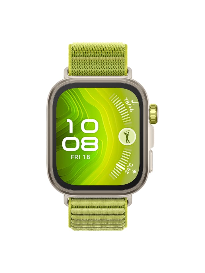 Huawei Smartwatch Watch Fit 4 Pro Bundle in grün günstig kaufen onesize