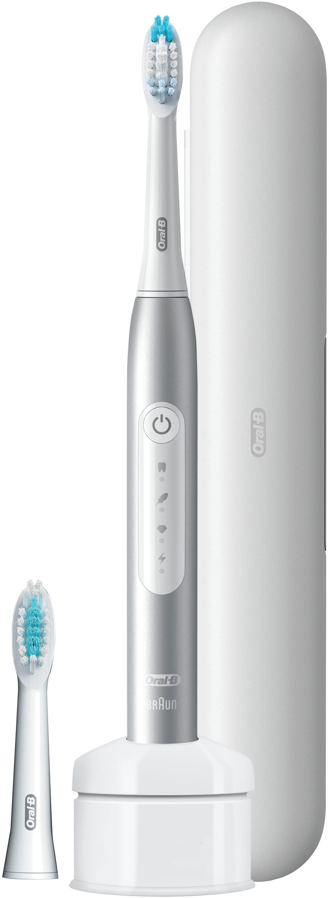 Oral-B Schallzahnbürste Pulsonic Slim Luxe 4500, Aufsteckbürsten: 2 St.