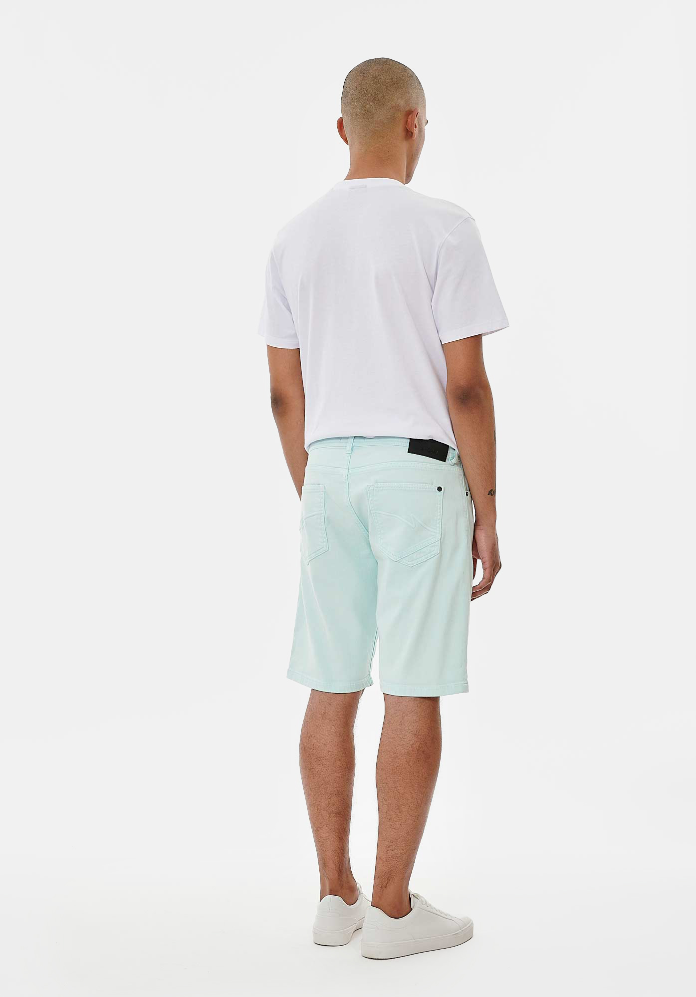 VIXTO  Short straight bleu ciel Homme