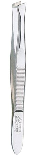 Erbe Solingen 9 cm - schräg verchromt Pinzette