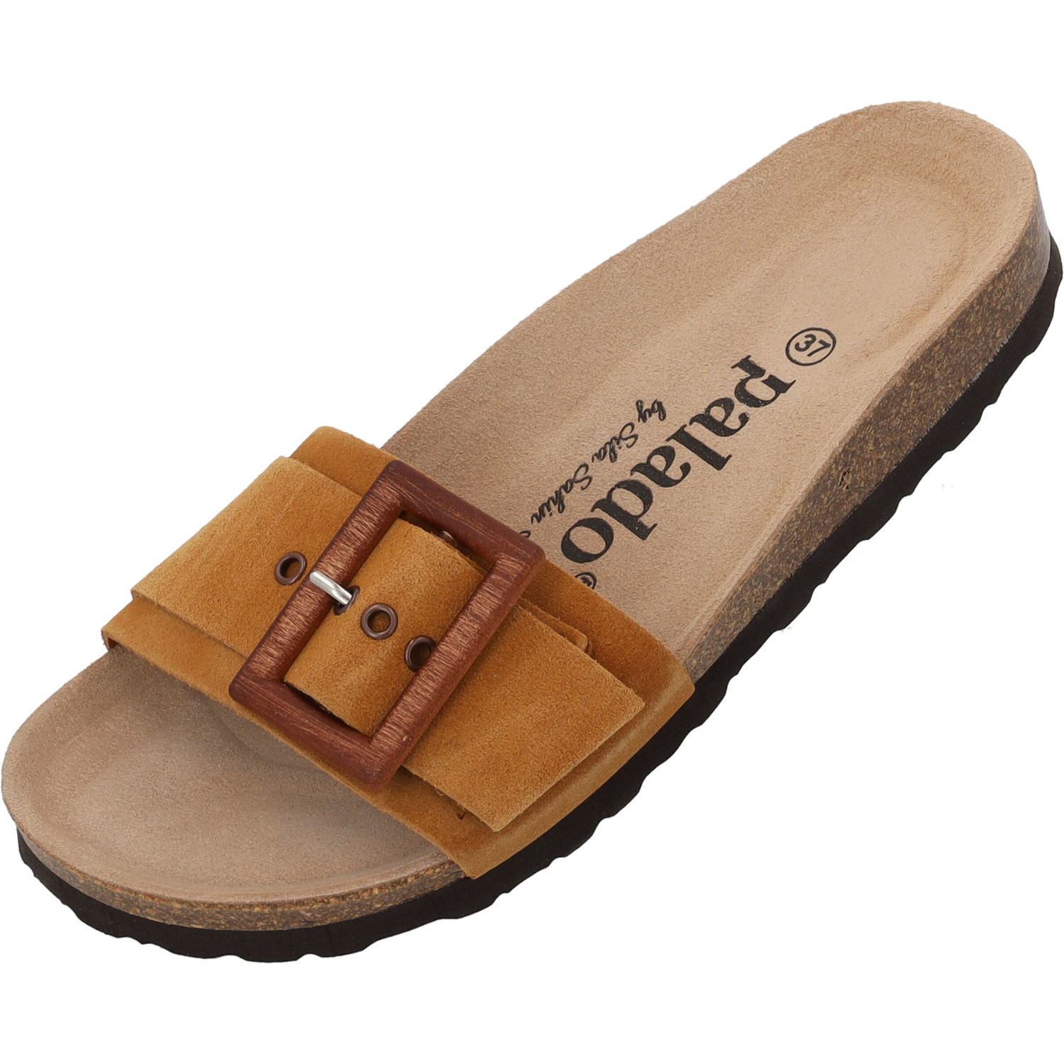 Palado Malta Wood by Sila Sahin, Pantoletten, Damen, Braun