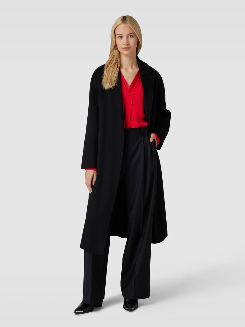 Blusenshirt mit V-Ausschnitt in rot