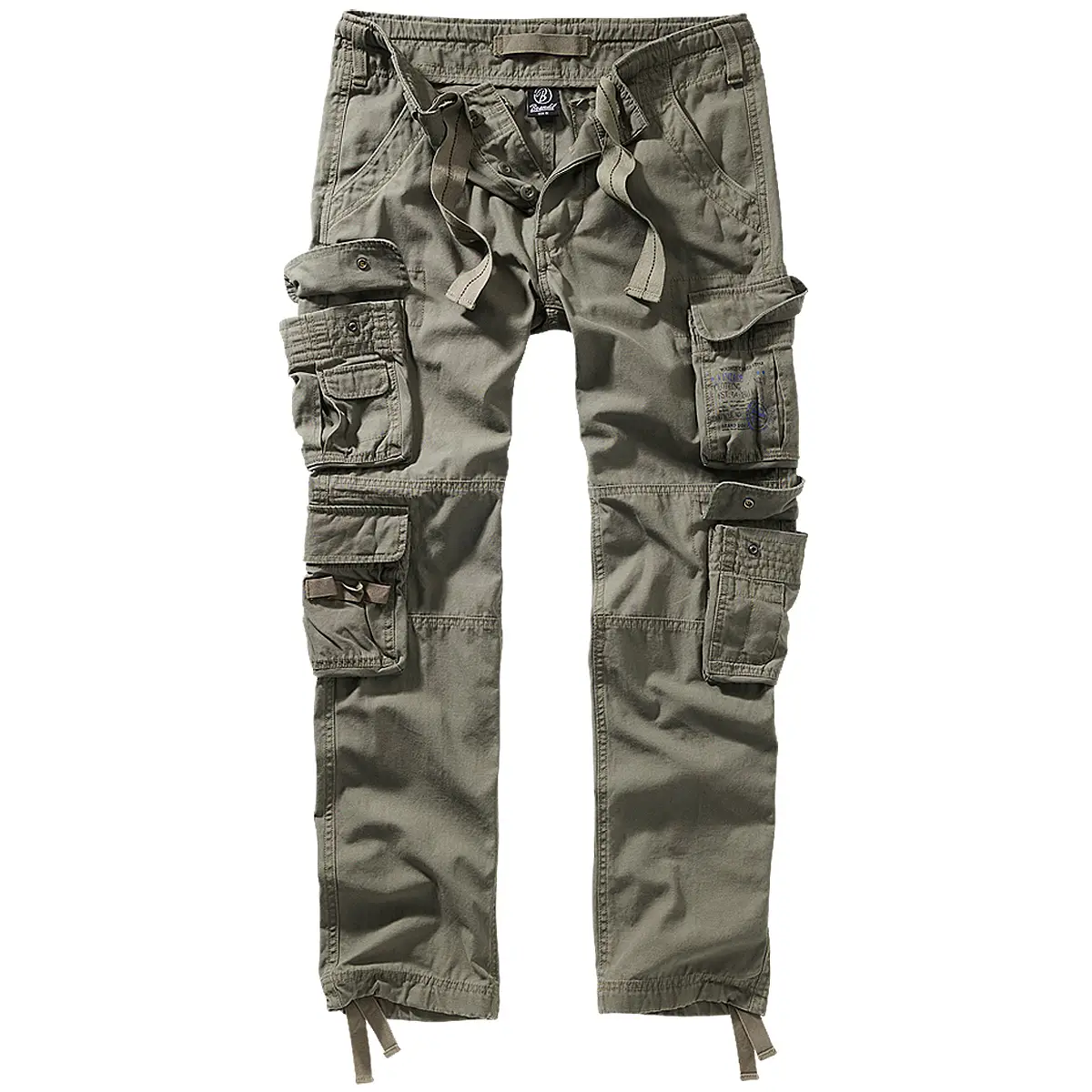 Brandit Pure Slim Fit Trousers oliv