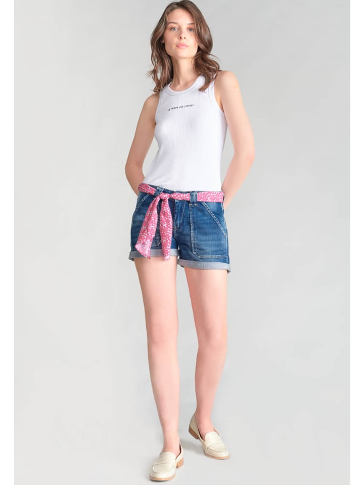 Le Temps des Cerises Shorts BLOOM in BLUE günstig kaufen