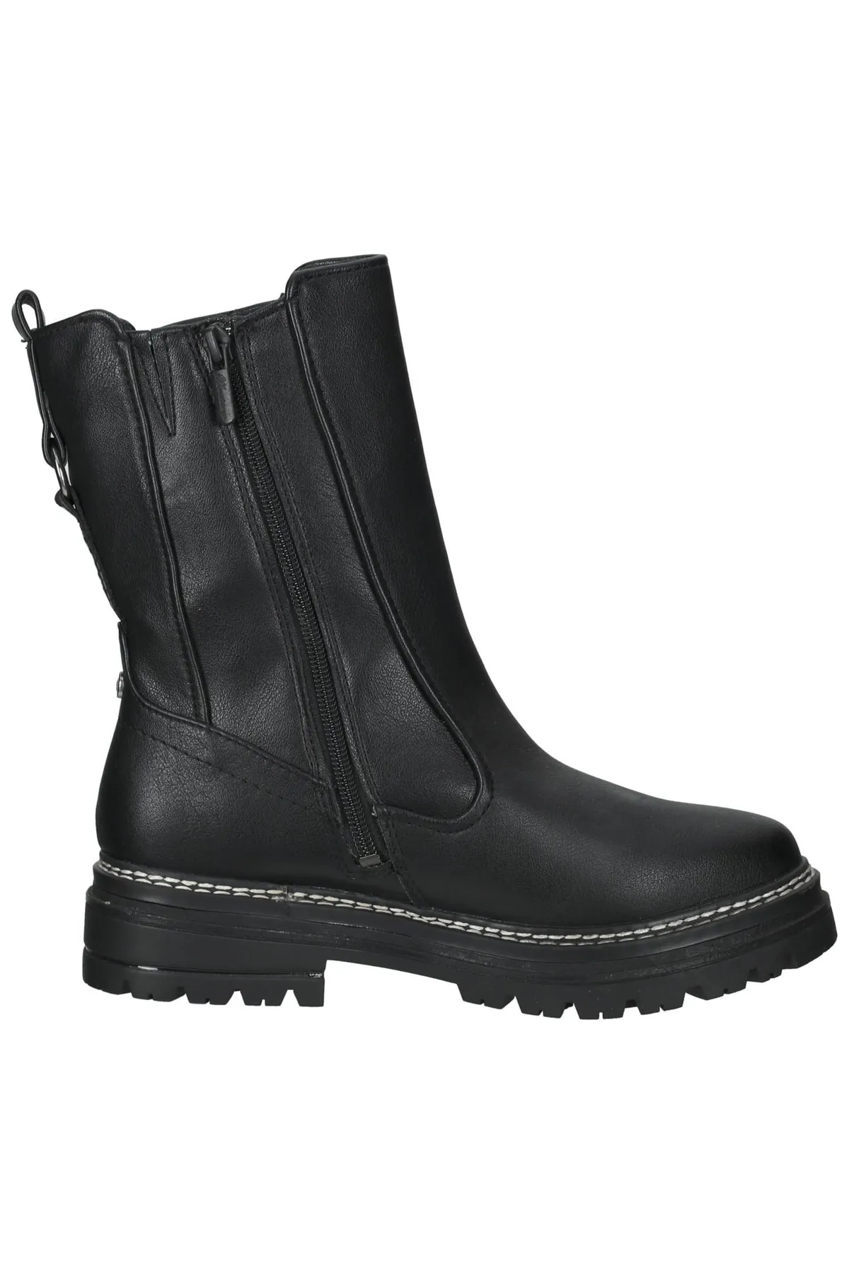 Mustang  Stiefelette - Schwarz - Blockabsatz