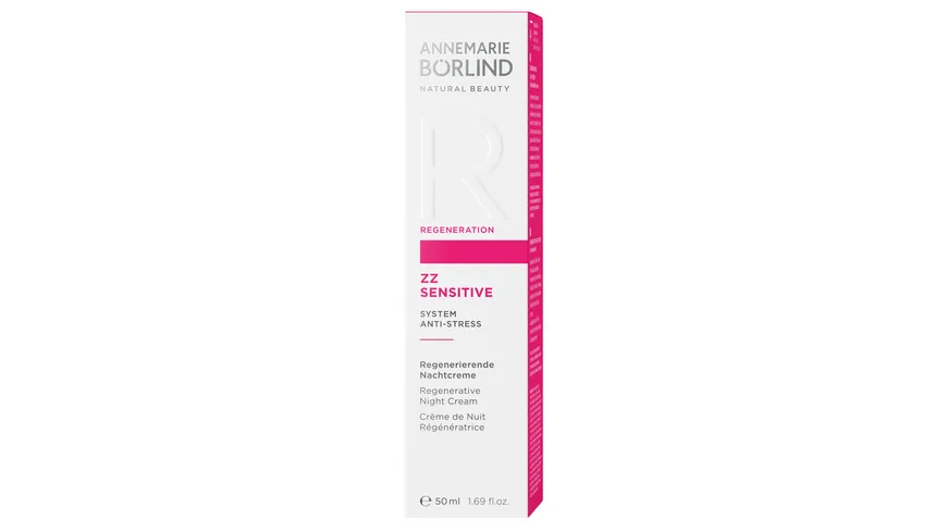 ANNEMARIE BÖRLIND ZZ SENSITIVE Regenerierende Nachtcreme 50 ml