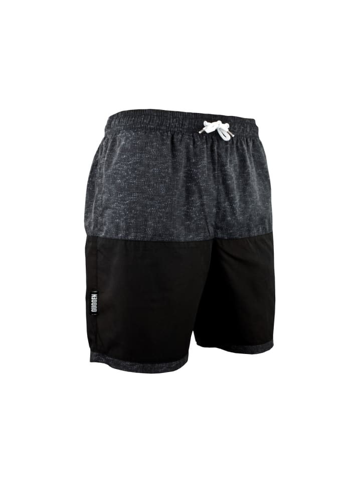 GUGGEN MOUNTAIN Badehose für Herren in schwarz in schwarz günstig kaufen