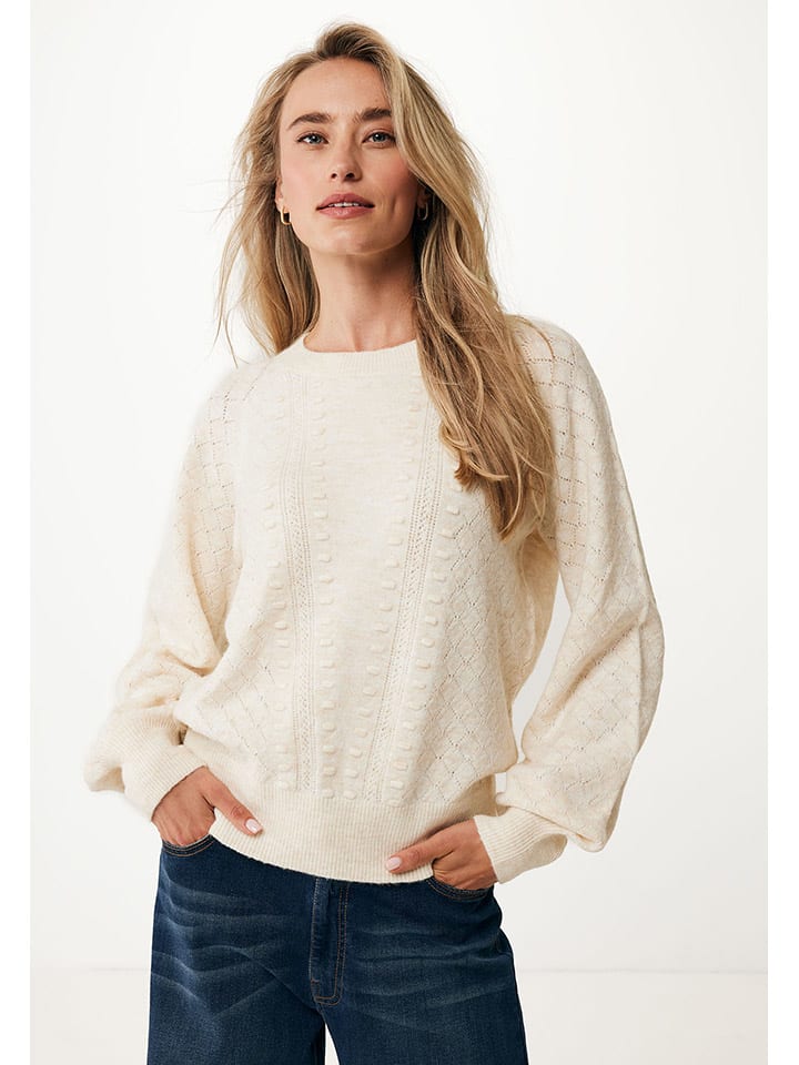 Mexx Pullover in Creme günstig kaufen