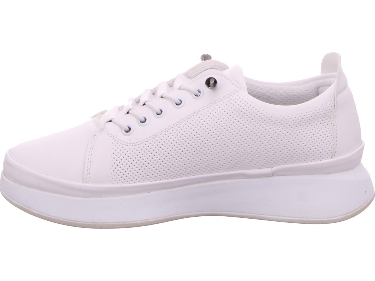 DIVERSE Sportliche Slipper weiss
