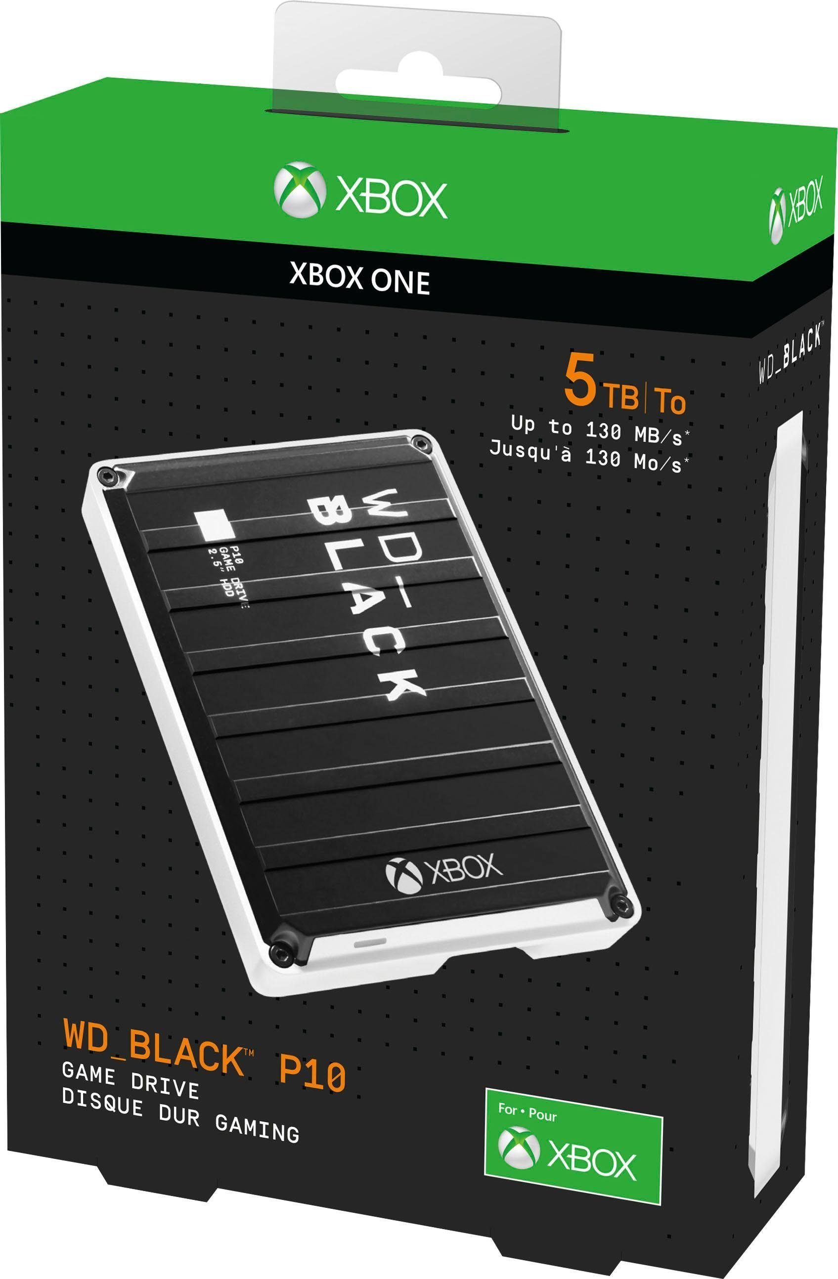 WD_Black P10 Game Drive für Xbox One™ externe Gaming-Festplatte (5 TB) 2,5