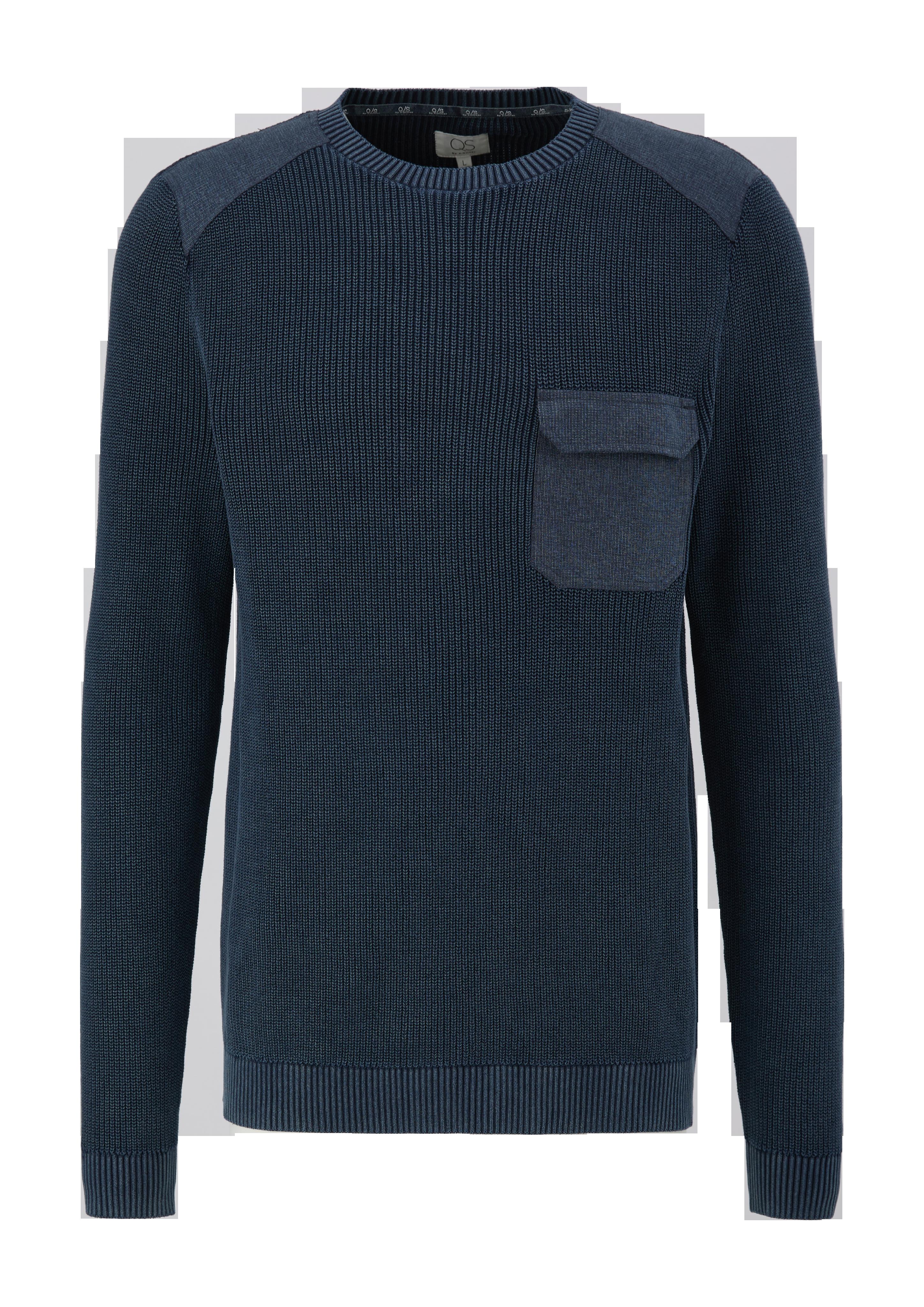 Strickpullover mit Garment Dye  2125659-5952