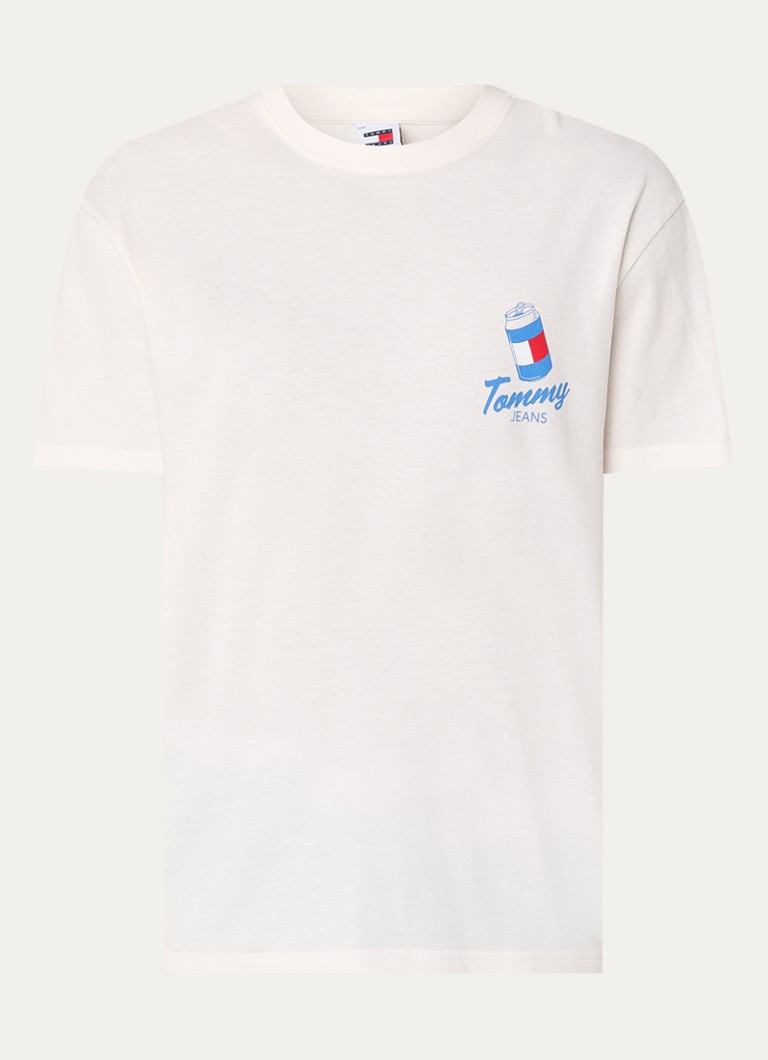 Tommy Hilfiger organic cotton T-shirt with logo and back print