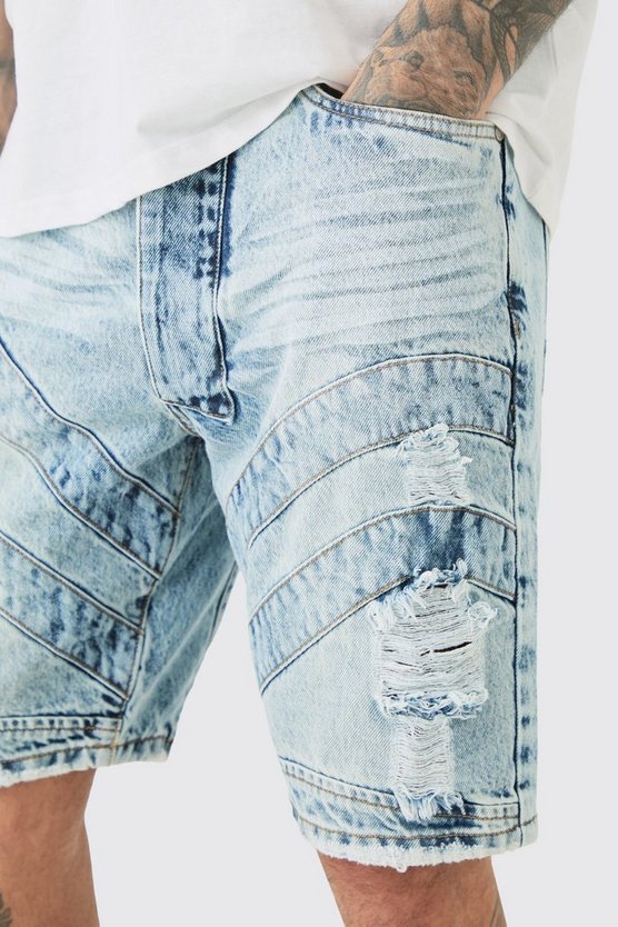 Tall Shorts mit geradem Bein