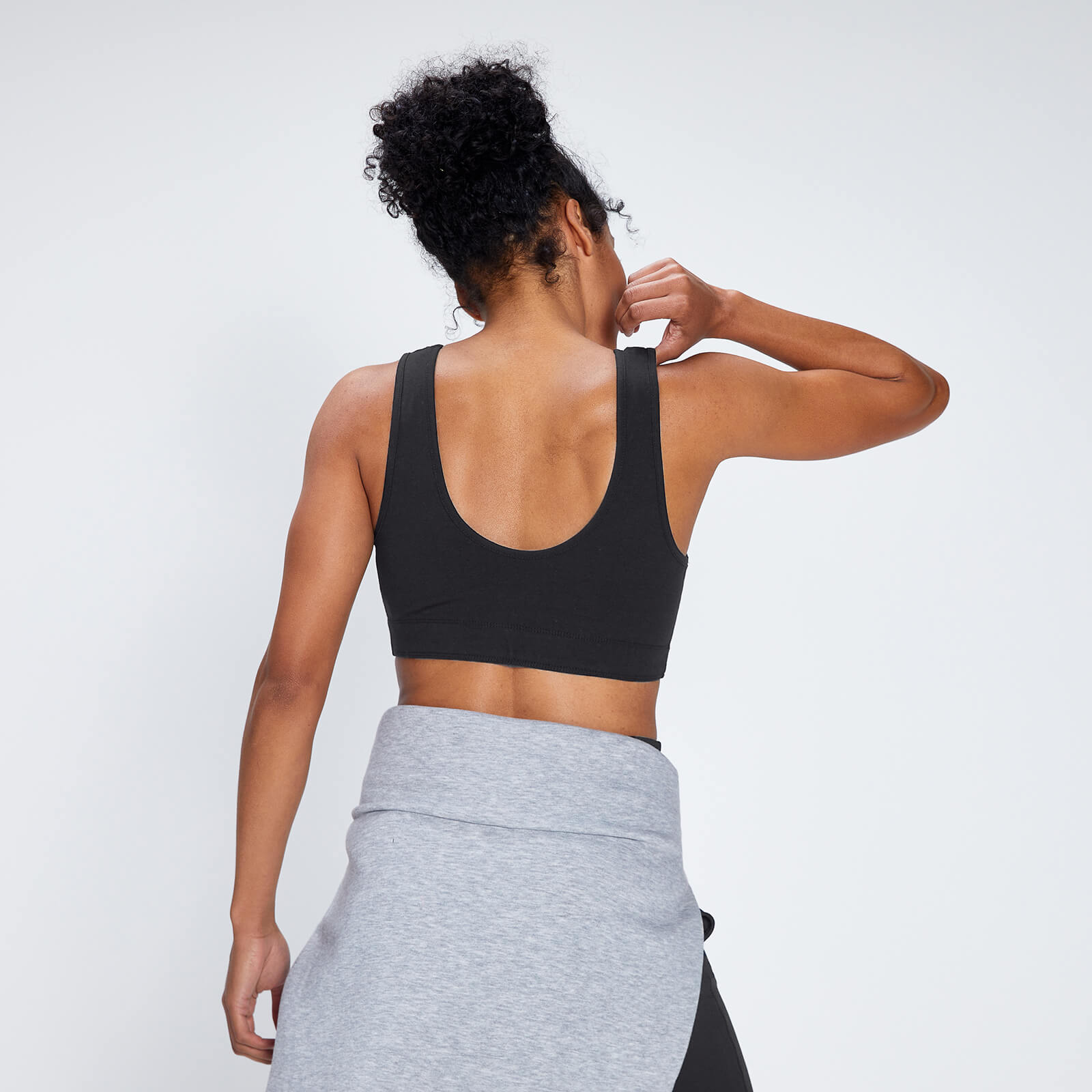 MP Women's Rest Day Wide Strap Sports Bra - Black