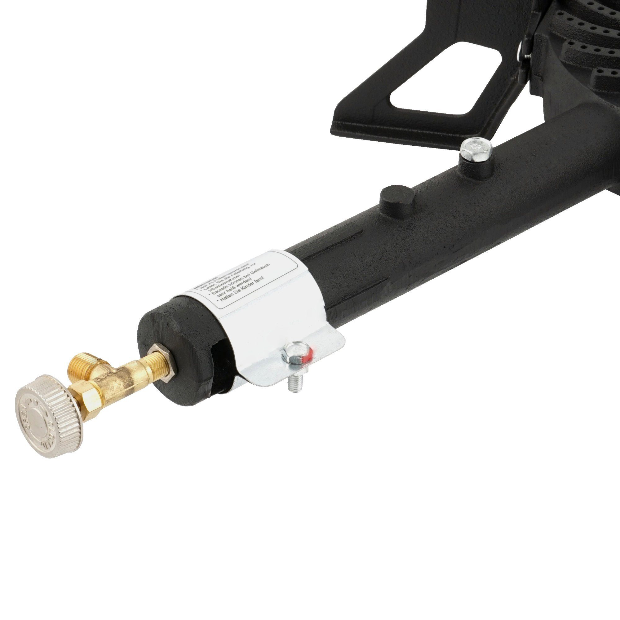 BBQ-Toro Gaskocher Gusseisen Gaskocher, 1-Ring-Gasbrenner 57 x 32,5 x 20,5 cm, 8kW