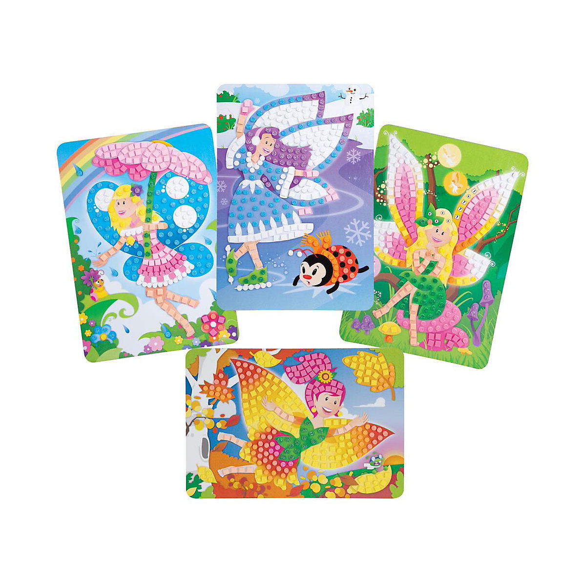 Sticky Mosaics Funkelnde Bilder Fee