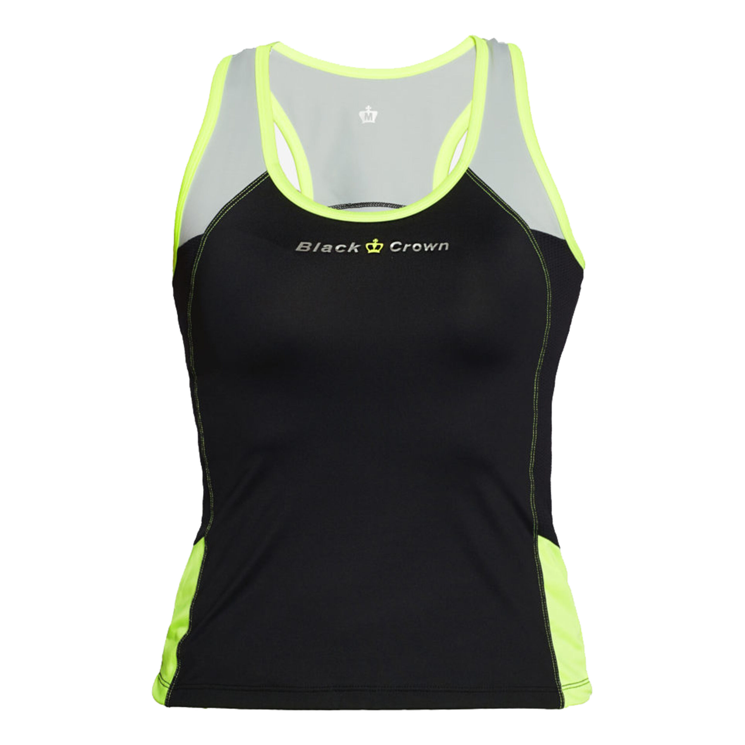 Santander T-Shirt Damen - Schwarz, Limette