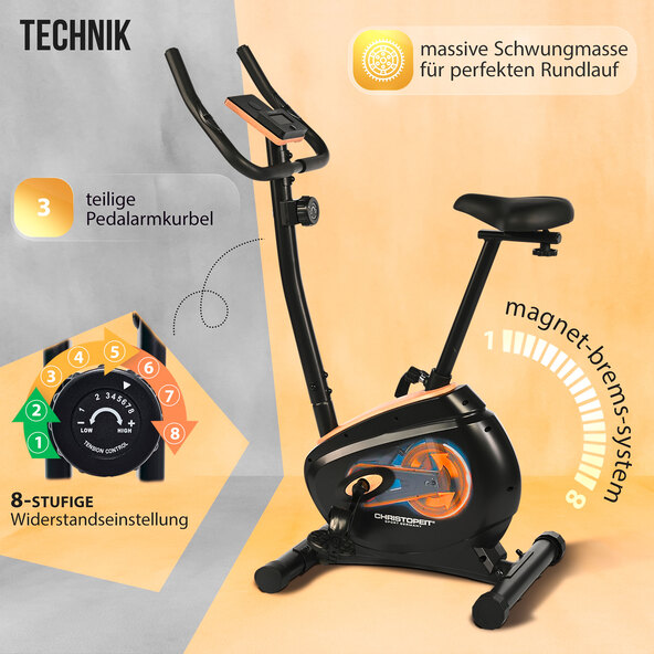 Heimtrainer Delta, Holzoptik
