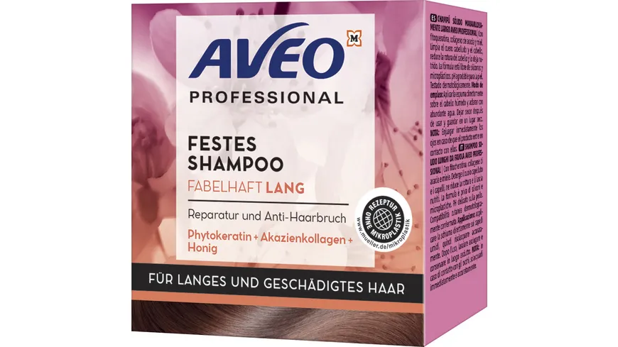 AVEO Professional Festes Shampoo Fabelhaft Lang 70 g