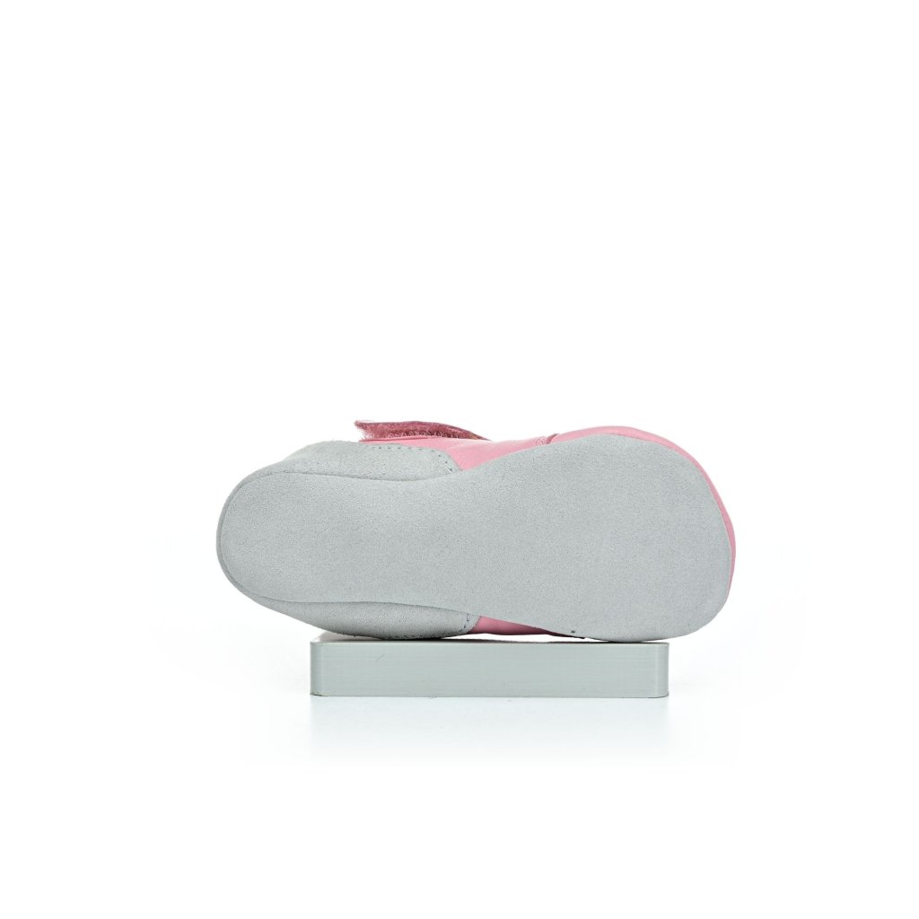 Affenzahn Krabbelschuh Leder Crawly Koala Pink