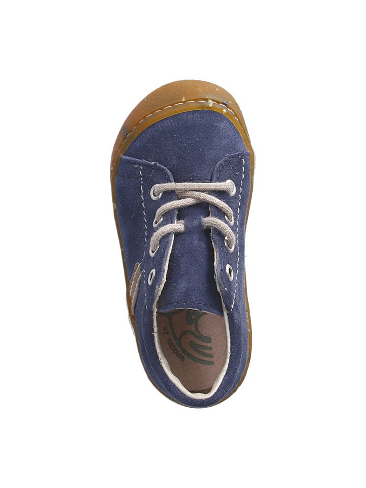 PEPINO Leder-Sneakers in Dunkelblau günstig kaufen