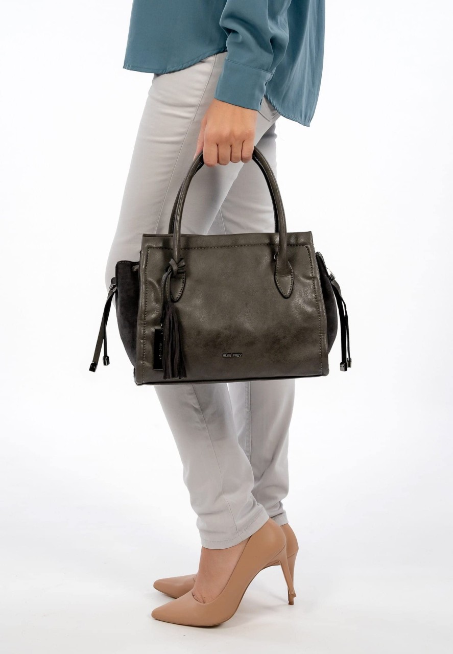 SURI FREY Handtaschen grau Farbe: grauMater