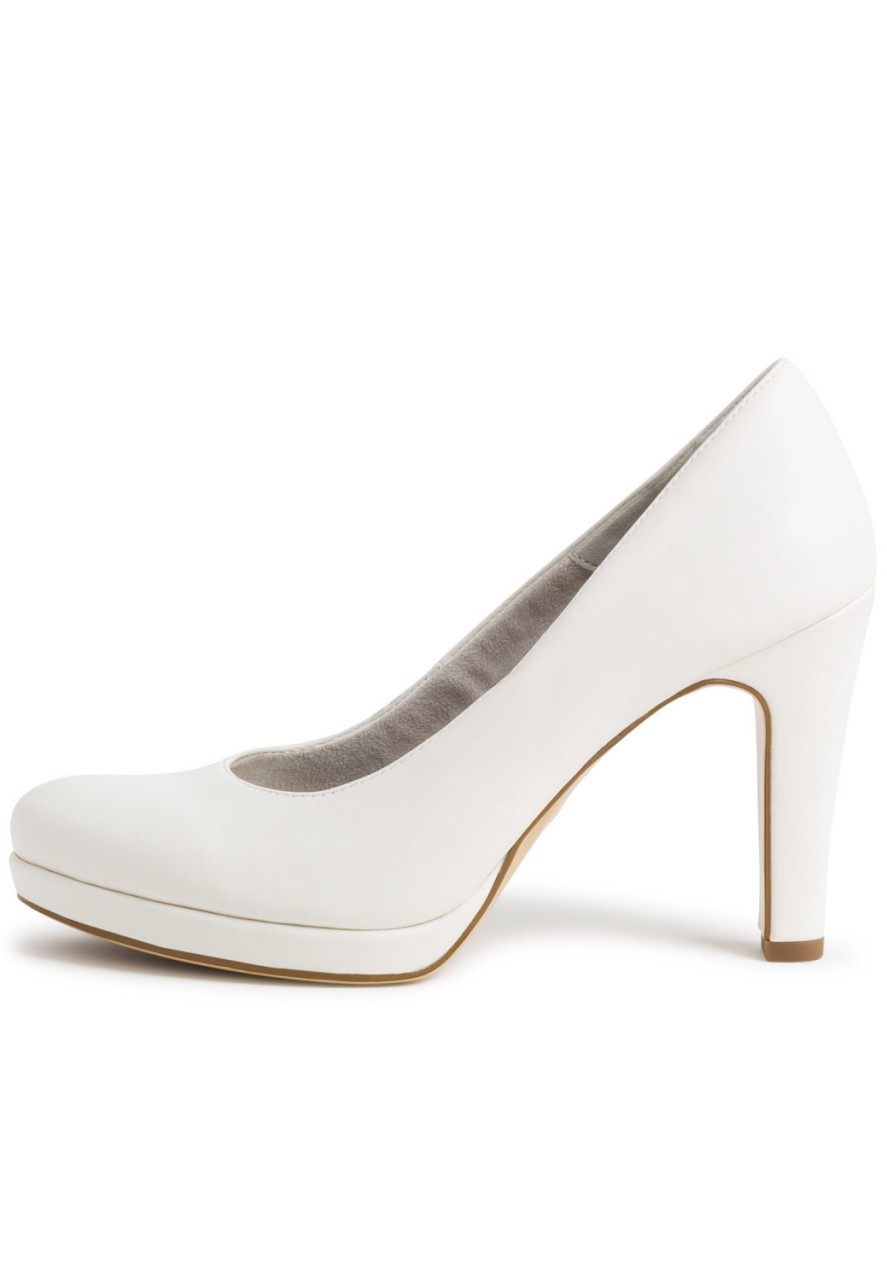 TAMARIS Sling-Pumps weiss
