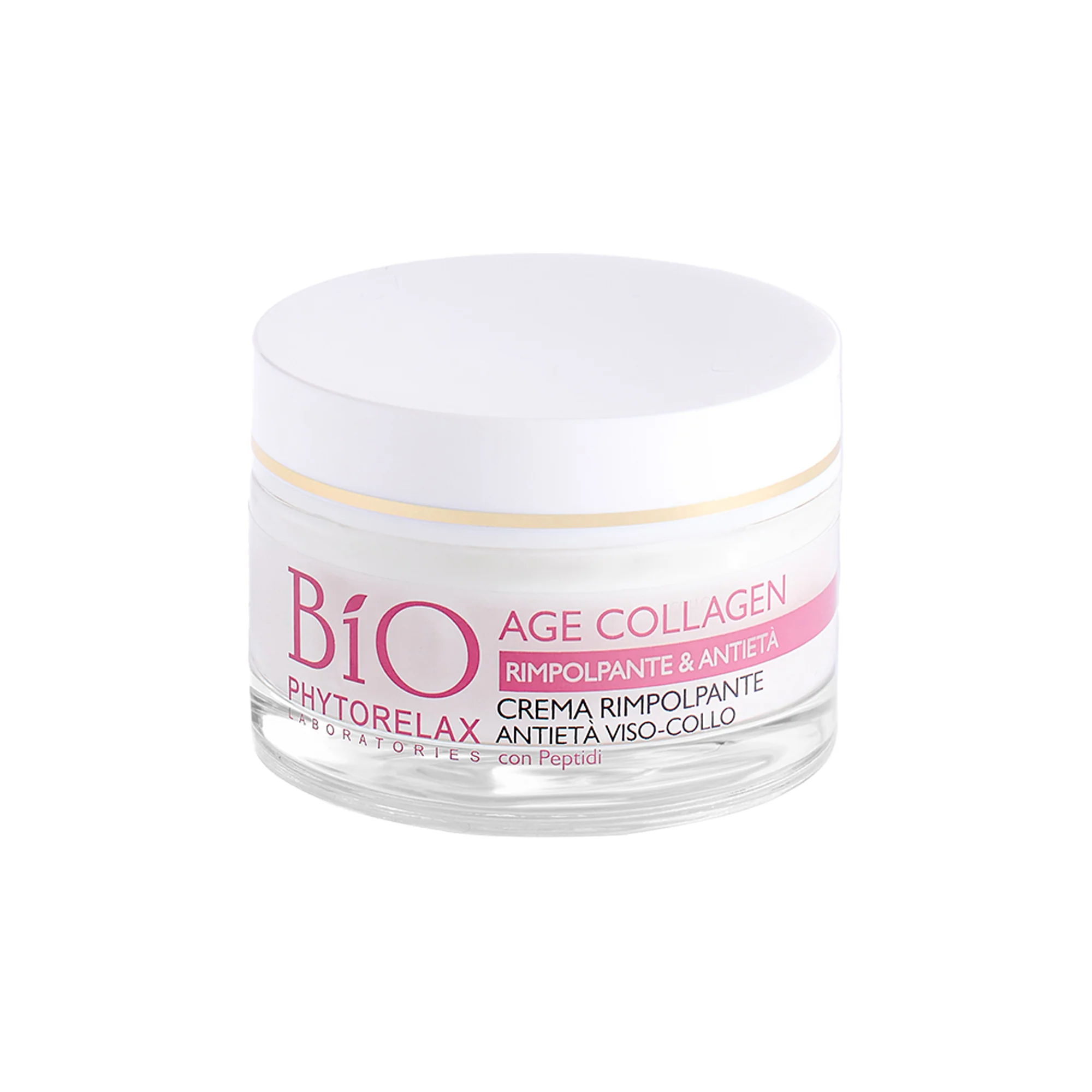 Age Collagen Anti-Aging Plumping Cream for ansikt og hals - 24-timers anti-rynke ansiktsbehandling, anti-rynke behandling for hals og décolleté