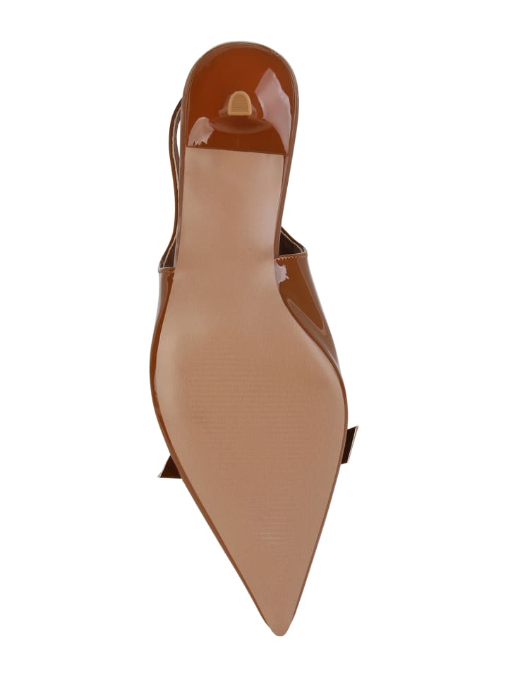 VAN HILL Slingpumps Seraphina in Hellbraun Lack günstig kaufen